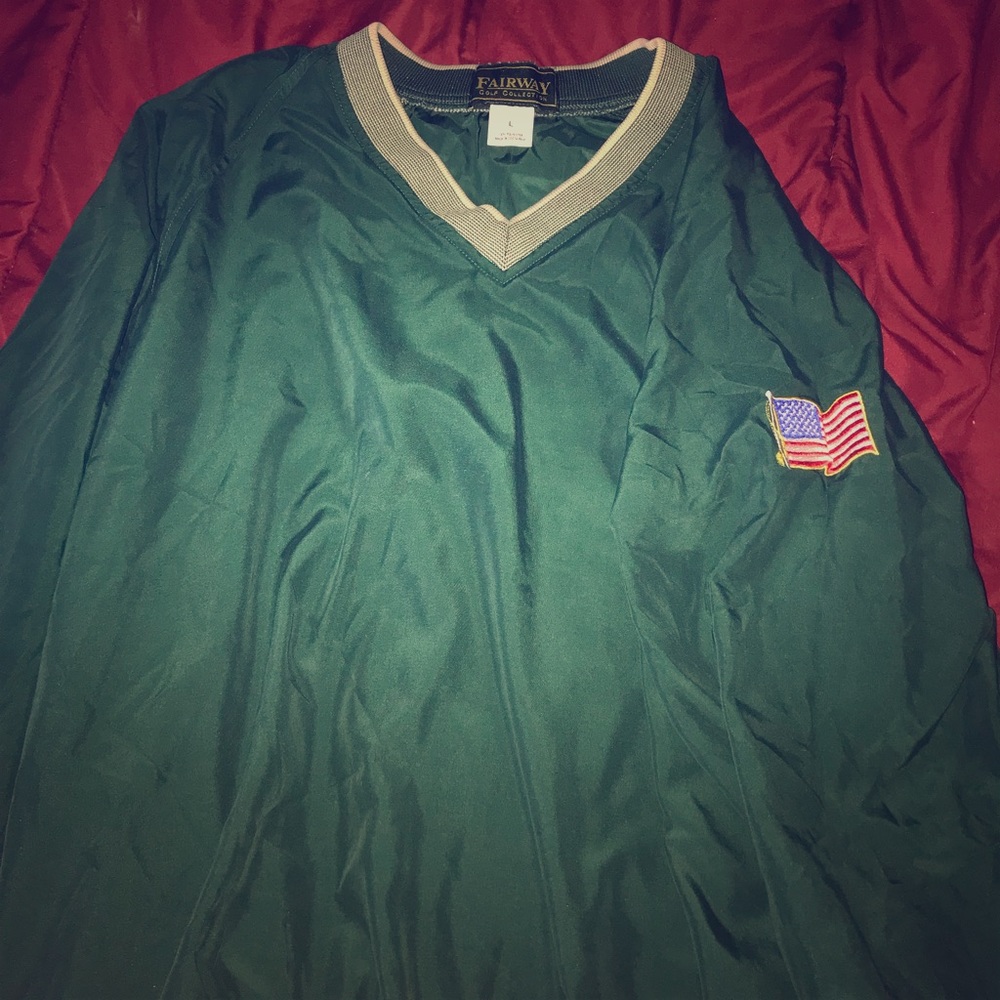 Green sweater